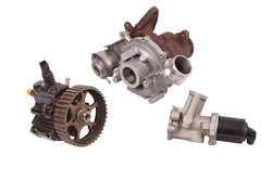 Palivová soustava, výfuk a sání