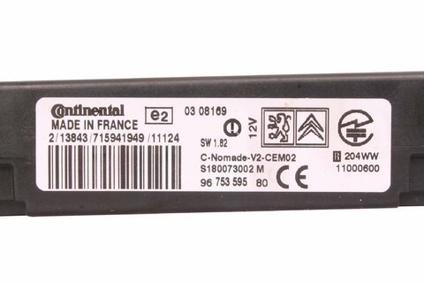 Řídící jednotka Bluetooth 9675359580