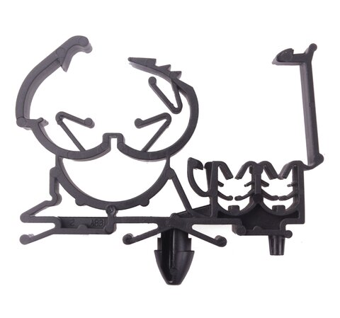 Uchycení kabelů a brzdové trubky (originál)