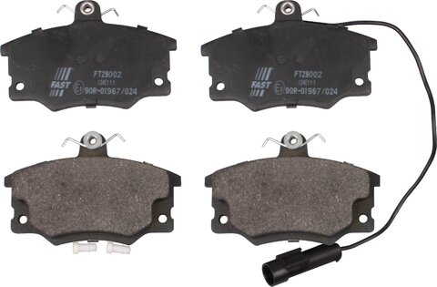 Brzdové destičky přední