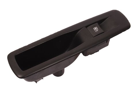 Tlačítko stahování zadních oken s dojezdem