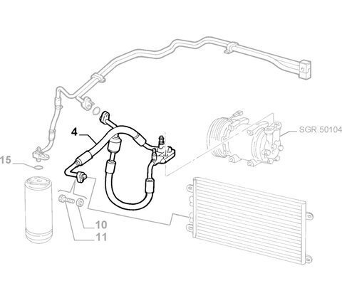 Hadice klima 60695120