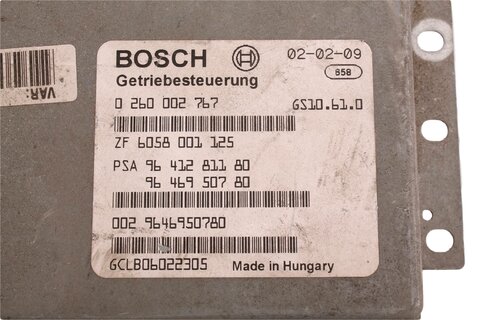 Řídící jednotka automatické převodovky 0260002767