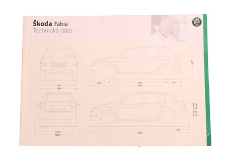 Technická data FABIA S54.5580.04.15