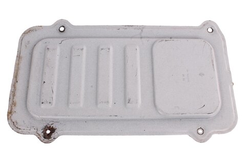 Kryt autobaterie - podlahový plech