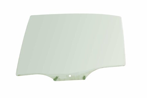 Sklo boční levé zadní zelené liftback 5E5845205A