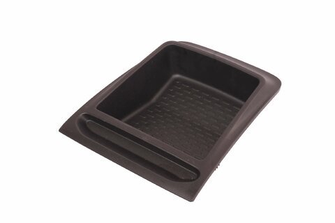 přihrádka palubní desky černá