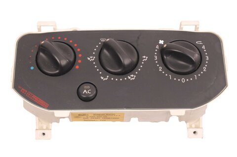 Ovládání topení a klimatizace - manuální