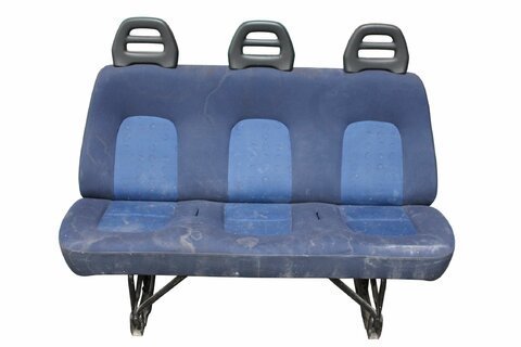 Druhá řada sedadel modrá (3 sedačky)