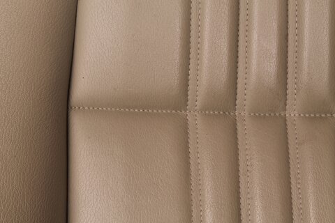 Sedačka řidiče komplet šedá kůže