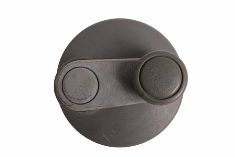 Klička stahování oken šedá