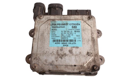 Řídící jednotka posilovače řízení 9658468080