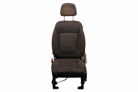 Sedačka řidiče komplet elektrická černá PAN-1E7