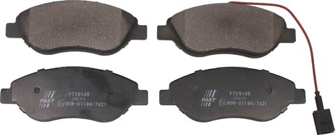 Brzdové destičky přední