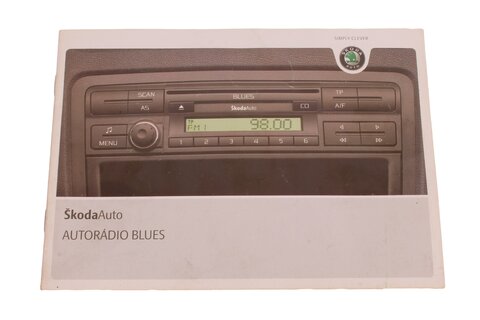 Návod autorádio blues - 1Z0012149CB