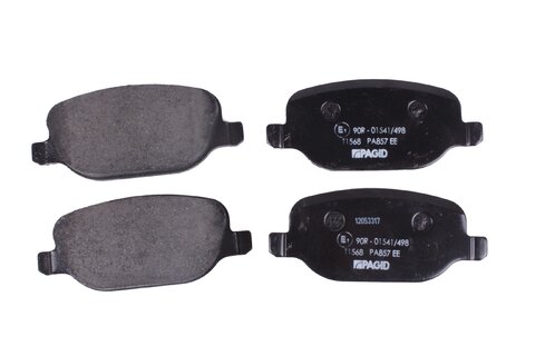 Brzdové destičky zadní