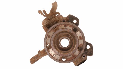 Těhlice přední pravá komplet - 6C0407256A 6Q0407256S