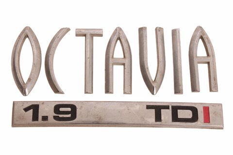 Nápis Octavia 1.9 TDI 1U0853687F