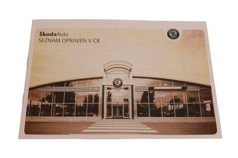 Seznam opraven v ČR (návod) 3U0012080A