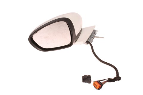 Levé zrcátko elektrické elektricky sklopné s čidlem s přísvitem