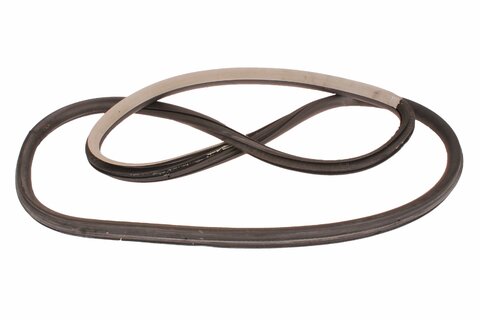 Těsnění dveří vnitřní zadní levé černá/šedá combi - 3B9867367 K/L MGT