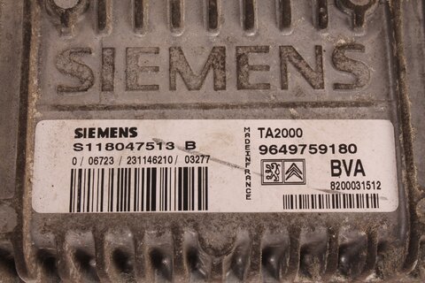 Řídící jednotka automatické převodovky 9649759180