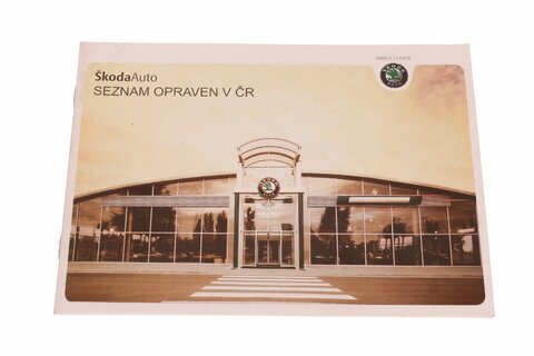 Seznam opraven v ČR (návod) 3U0012080F