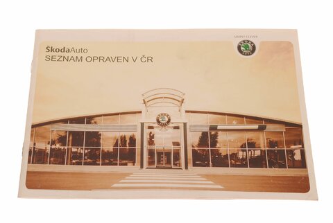 Seznam opraven v ČR (návod) 3U0012080C