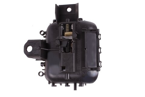 Levá klika bočních posuvných dveří vnitřní (stříbrná)