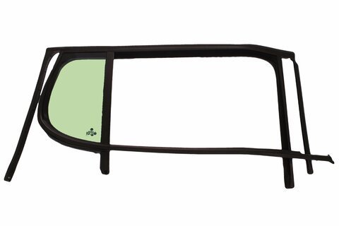 Sklo trojuhelníku zadních pravých dveří zelené hatchback 5J6845210AG