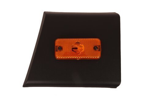 Boční lišta dveřního rámu s pozičním světlem levá (černá)