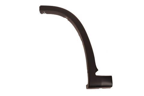 Levý plastový lem předního blatníku (černý)