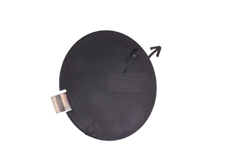 Záslepka tažného oka zadní 5dv. černá