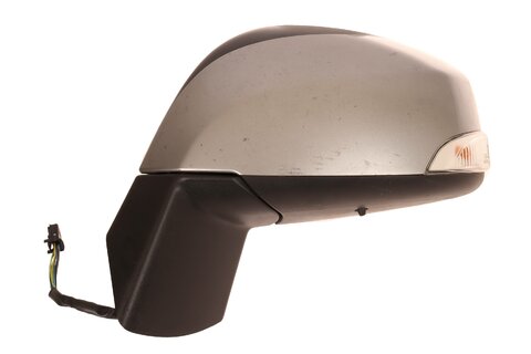 Elektricky ovládané zrcátko asferické sklo, vyhřívané, s blikačem, teplotní senzor 9 pinů levé L