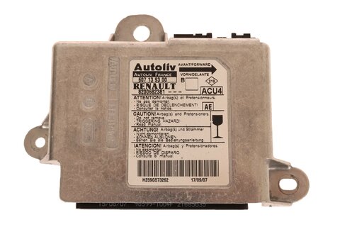 Řídící jednotka airbagu