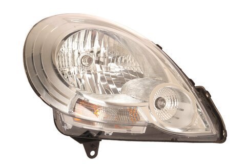 Pravé přední světlo H4 chrom