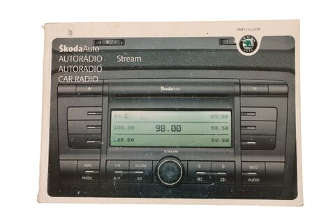 Návod k rádiu Stream 1Z0012095