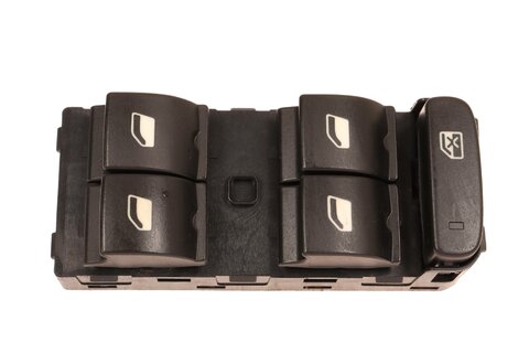 Tlačítko stahování oken přední levé