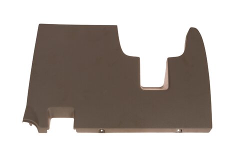 Kryt pod volant šedý