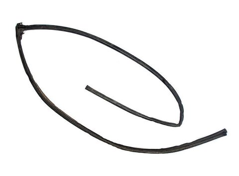 Levé dvojité těsnění předních dveří