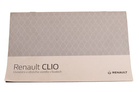 Renault Clio - Uživatelská příručka - v bodech