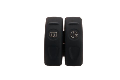 Tlačítka mlhovek a vyhřívání zadního skla - tmavě modré