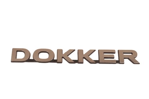 Nápis DOKKER zadní