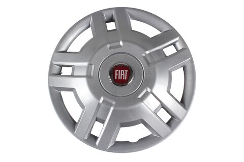 Poklice na disk 15 palců červený znak (1ks) orig.