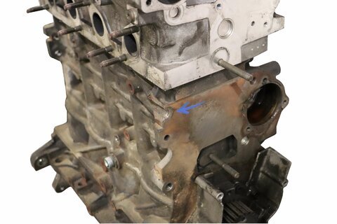 Motor BKD 103kW - poškozený