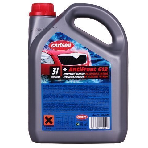 Antifreeze nemrznoucí směs do chladičů - 3 L (G12 - červená)
