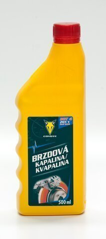 Brzdová kapalina DOT4 265°C - 500 ml