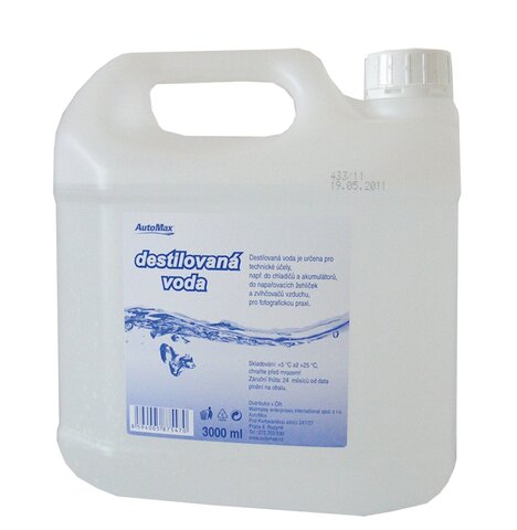 Destilovaná voda - 3 L