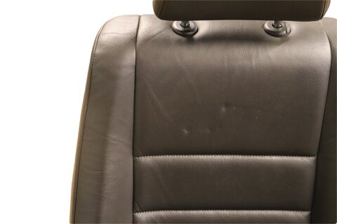 Sedadlo řidiče mechanické vyhřívané kůže antracit