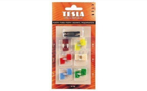 Sada pojistek MINI (12 ks) TESLA